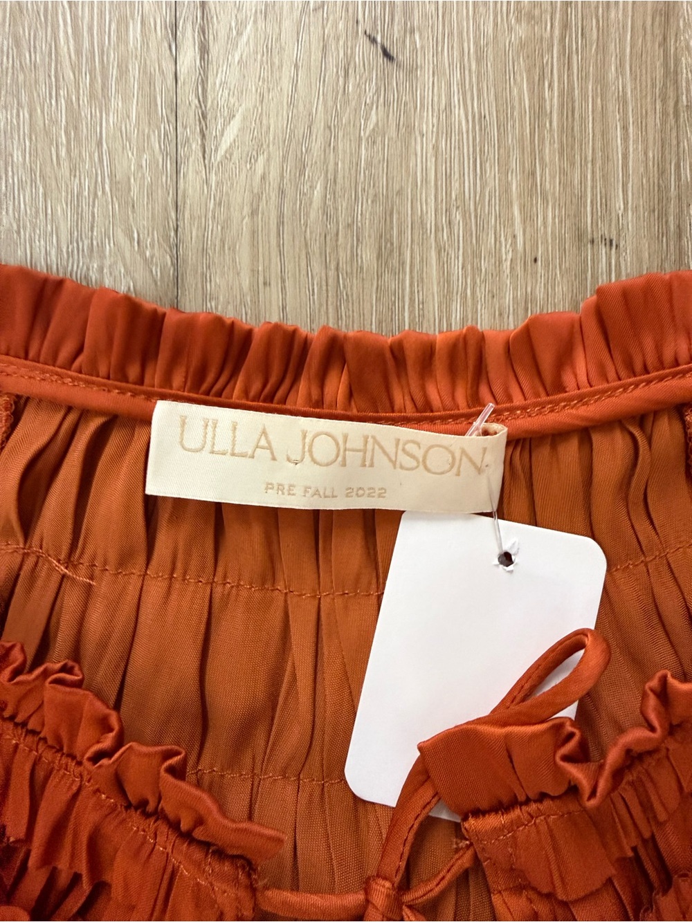 ULLA JOHNSON Isadora Midi Dress Sz 10 - Picture 3 of 4